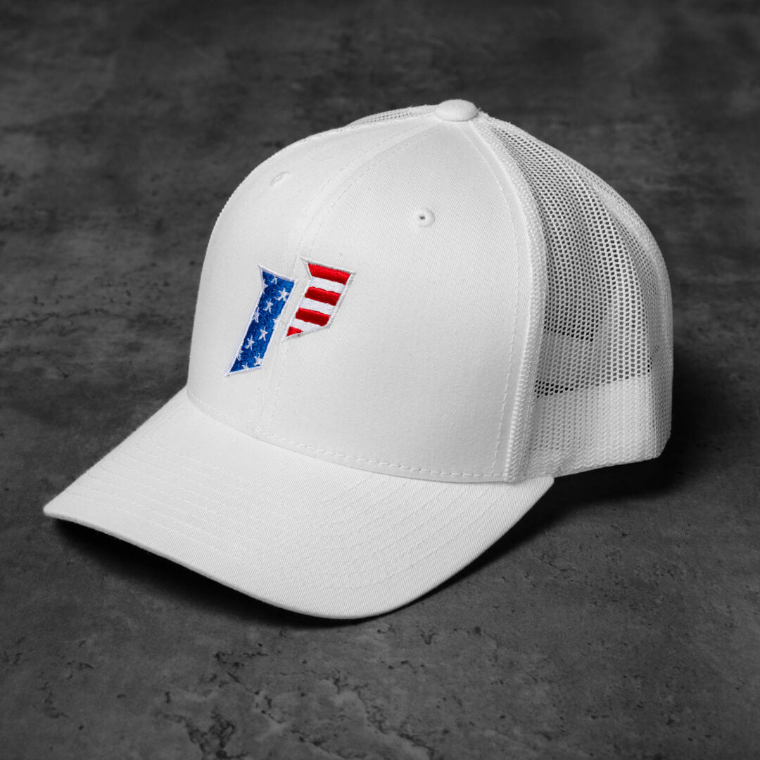 Crest American Flag Hat Main image