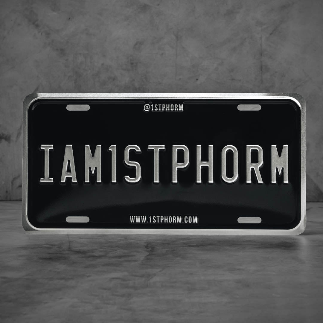 I Am 1st Phorm License Plate Main image