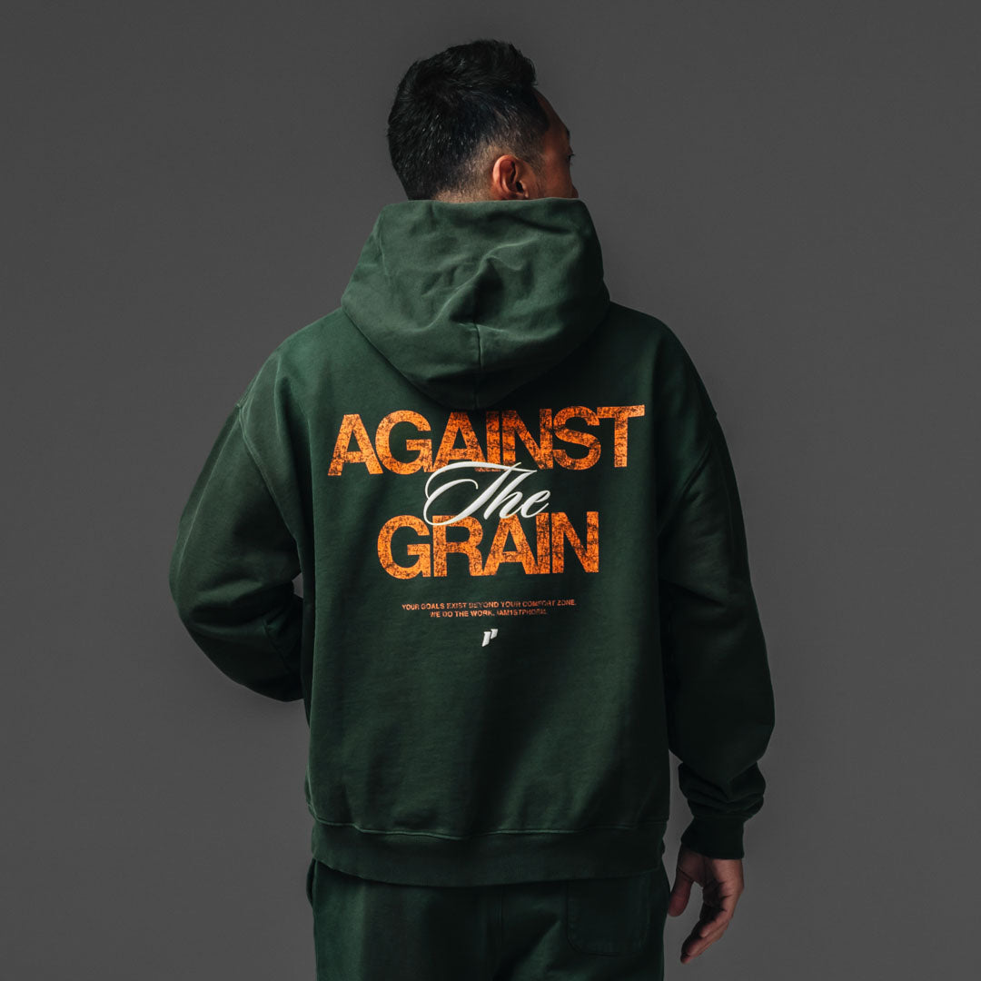 Against the Grain Terry Hoodie