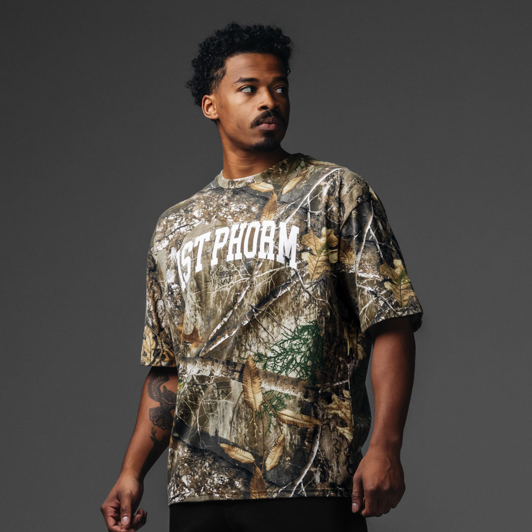 RealTree Varsity Oversized Tee Main image