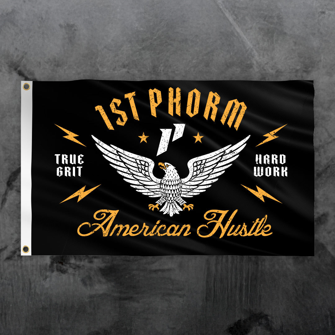 American Hustle Wall Flag Main image