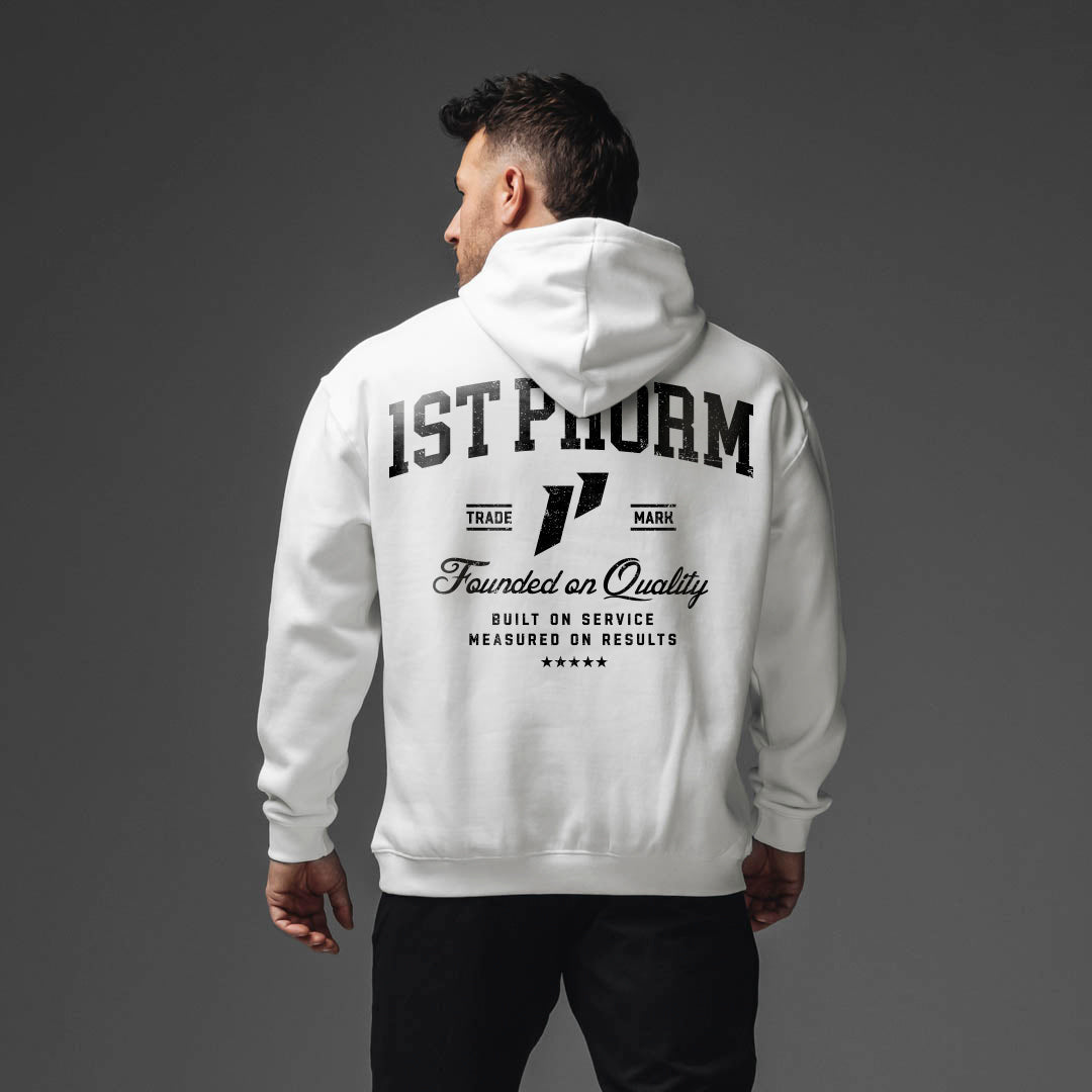 Crest Founded on Quality Hoodie Main image
