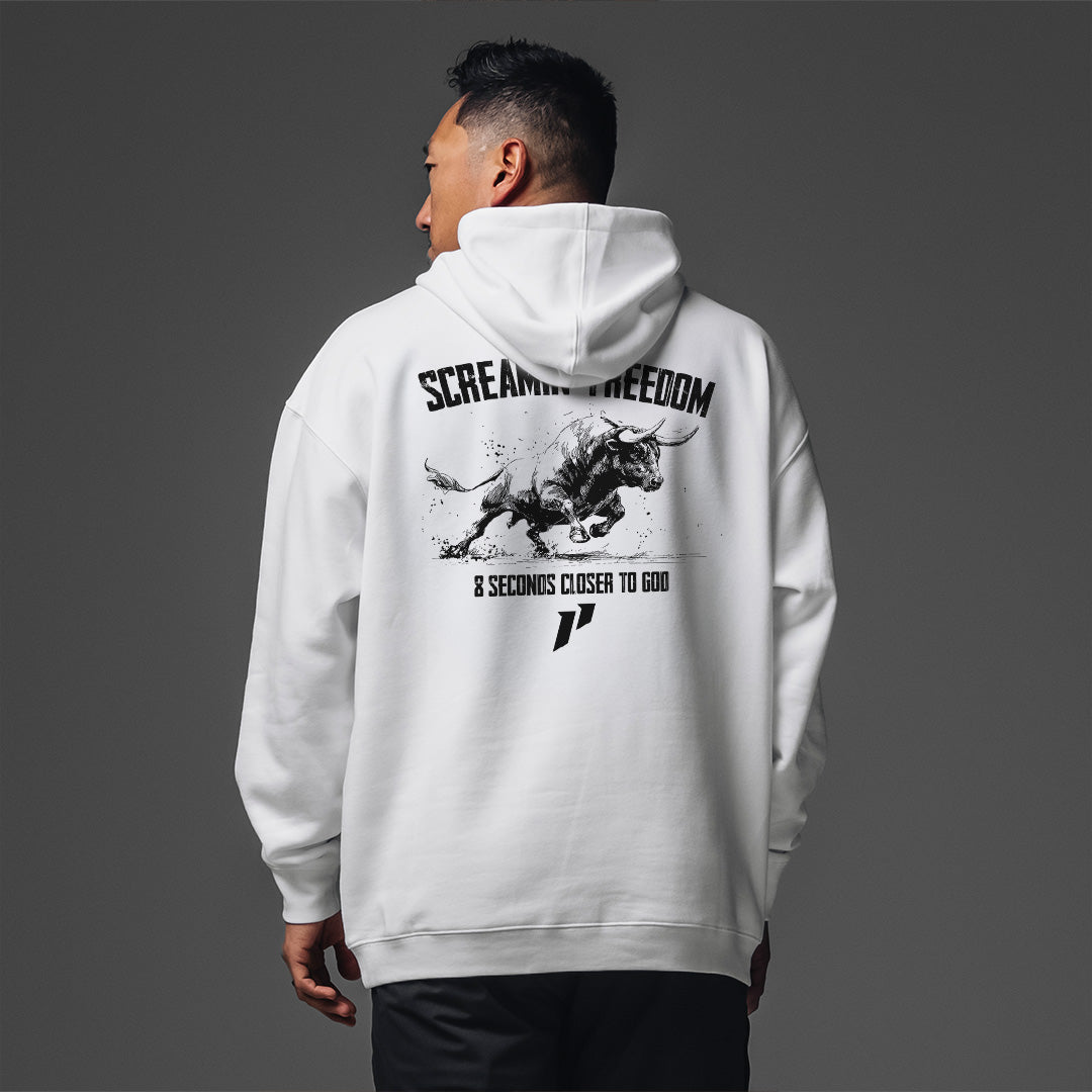 Screamin' Freedom Bull Hoodie Main image