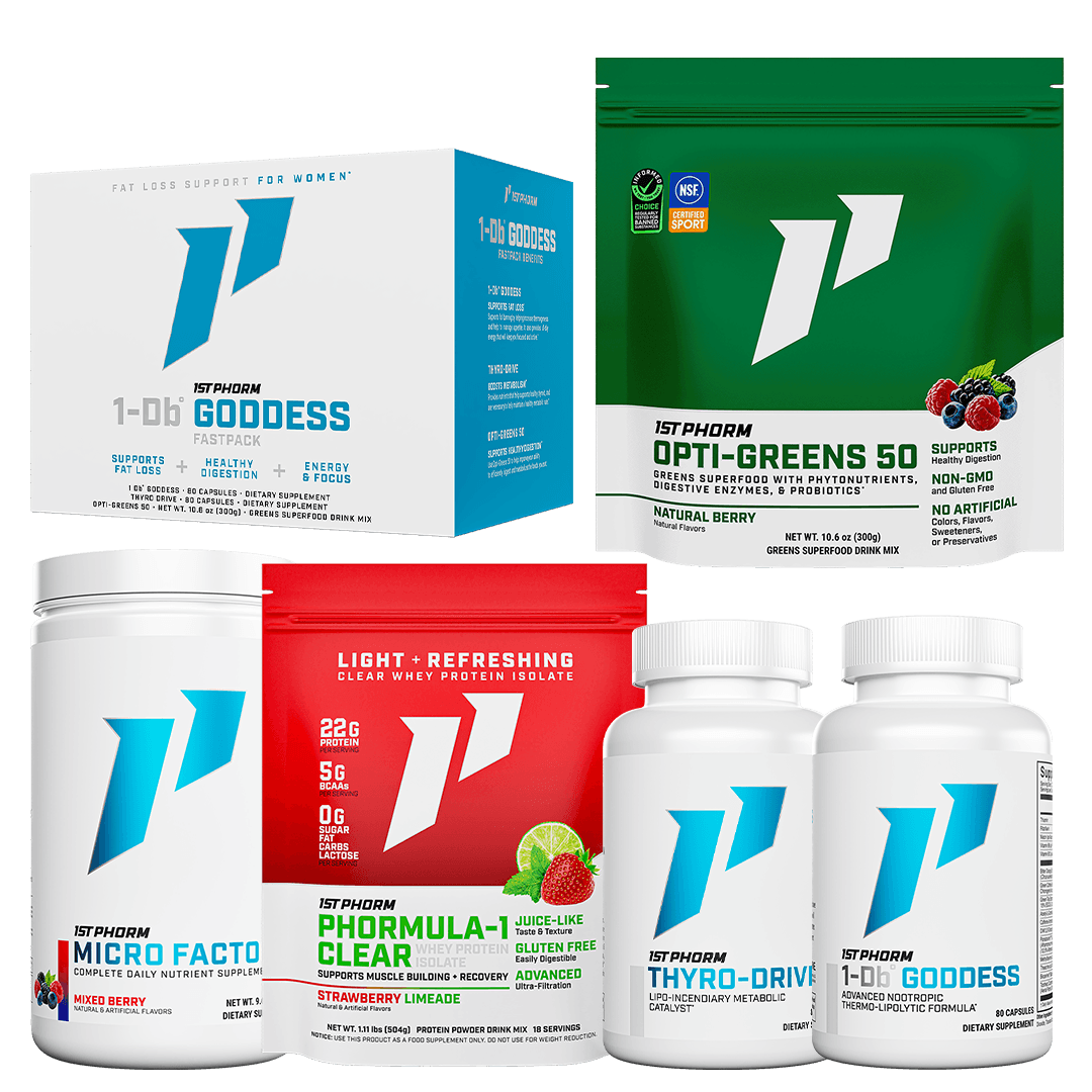 Lactose-Free Fat Loss Essentials Stack For Women Main image