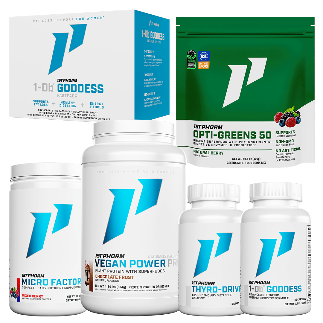 Vegan Fat Loss Essentials Stack For Women Main image